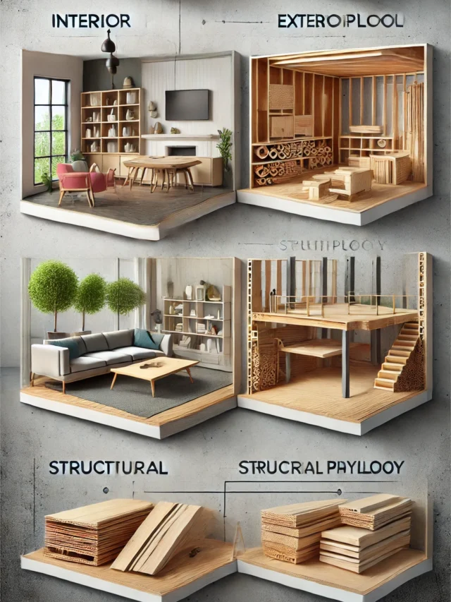 Different Types Of Plywood Available In India?